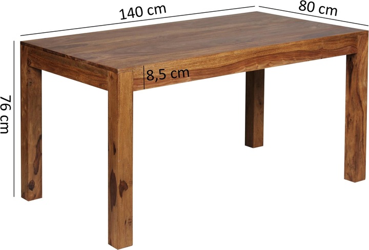 Actual product image Wohnling Mumbai (140 x 80 x 76 cm)