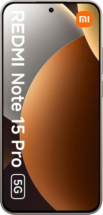 Image du produit Xiaomi Redmi Note 15 Pro 5G (256 Go, Couleur titane, 6.83", Double SIM, 5G)
