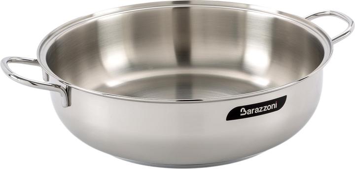 Barazzoni Poêle Bonita 28cm (Poêle à frire, Acier inoxydable, Aluminium, 28 x 9 cm)