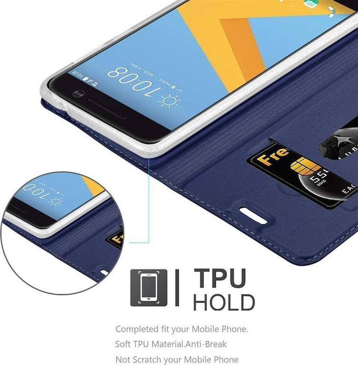 Actual product image Cadorabo Book Classy Style Cover (HTC One M10)