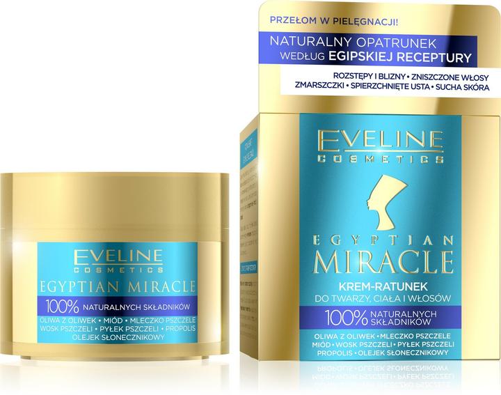 Eveline Egyptian Miracle Cream Cream-Rescue For Face.Body And Hair 40Ml (40 ml)