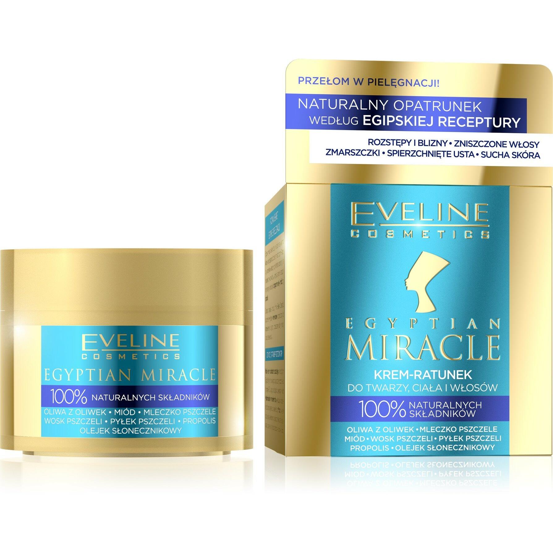 Eveline, Gesichtsserum, Egyptian Miracle Cream Cream-Rescue For Face.Body And Hair 40Ml (40 ml)