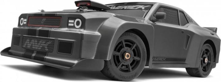 Maverick QuantumR Flux 4S 1/8 4WD Muscle Car - Grey (RTR pronto all'uso)