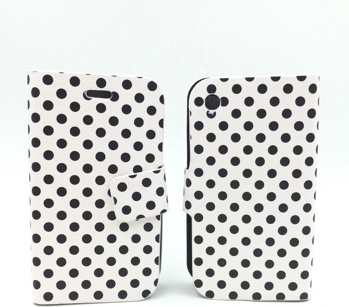 Produktbild König Design Schutzhülle Tasche (Flip Quer) für Handy Apple iPhone 3 / 3G / 3GS Weiss (Apple iPhone 3G, Apple iPhone 3GS)