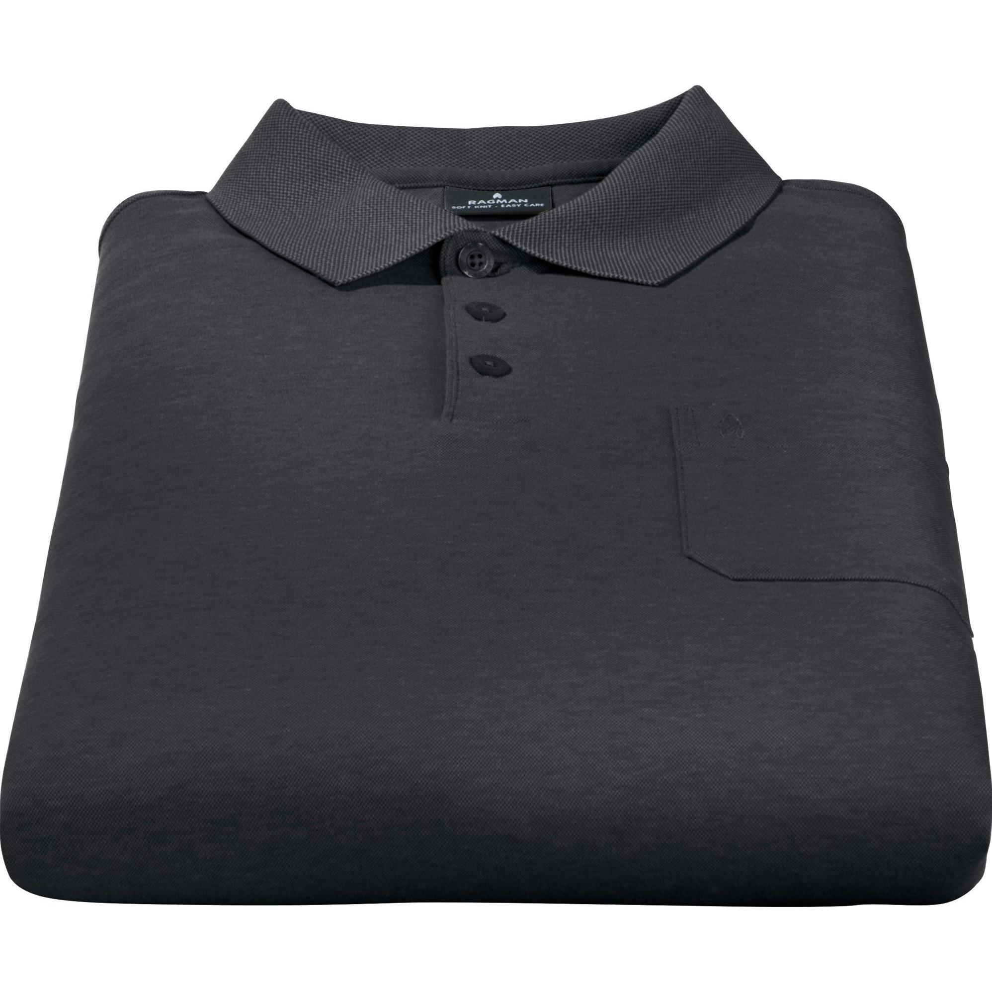 Thumbnail - Ragman, Herren, Shirt, Herren-Poloshirt, Grau, (XL)