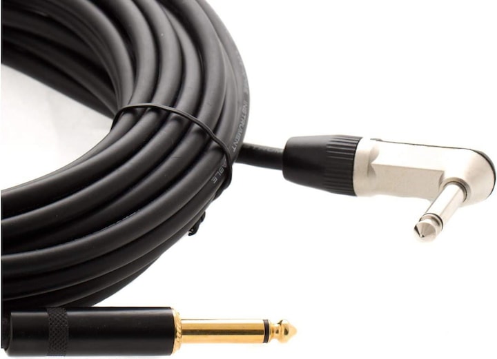 Actual product image Cordial Intro Cable 5 - Instrument and guitar cable CCI PR with angled jack (3 m, 6.3mm jack)