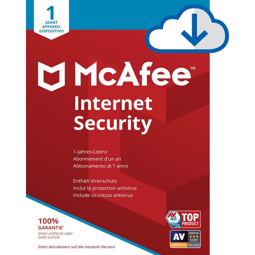 McAfee Internet Security für Windows & Android & iOS & Mac OS