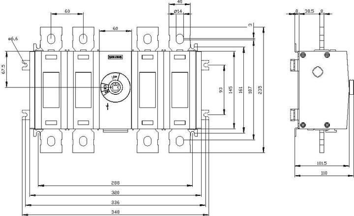 Image du produit Siemens Interrupteur-sectionneur