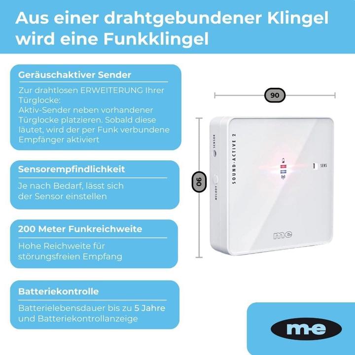 Produktbild Modern-Electronics Funkgong (Funk)