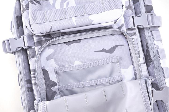 Actual product image Brandit US Cooper large backpack colour snowstorm/camouflage pattern