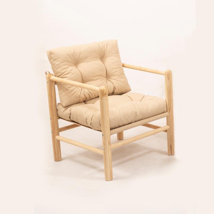 Image du produit Kalune Design Soft Garden Table Three Chairs Set (135 x 135 x 74 cm)