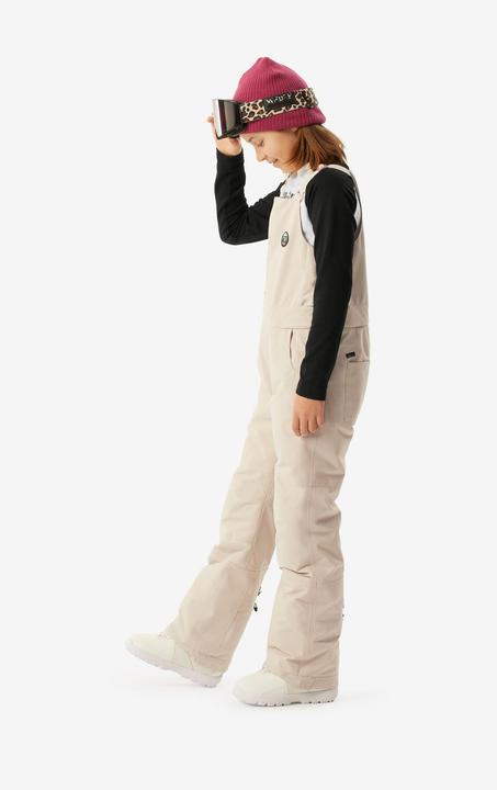 Produktbild Wedze Snowboardhose Latzhose Kinder Piste - 500 weiss (164)