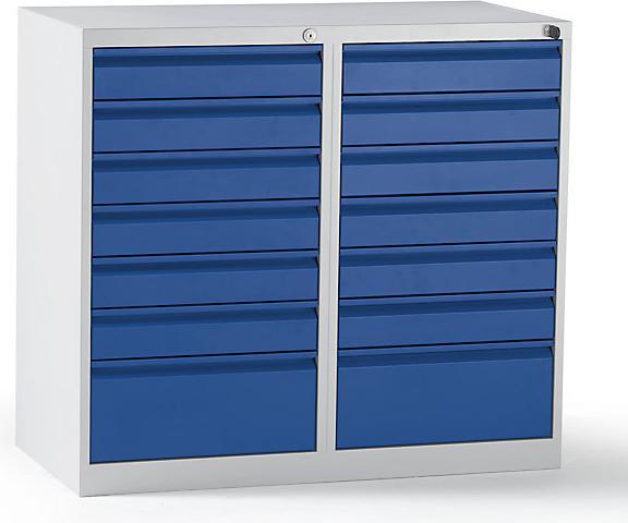Produktbild eurokraft basic Schubladenschrank, Stahl (100 cm, 90 cm)