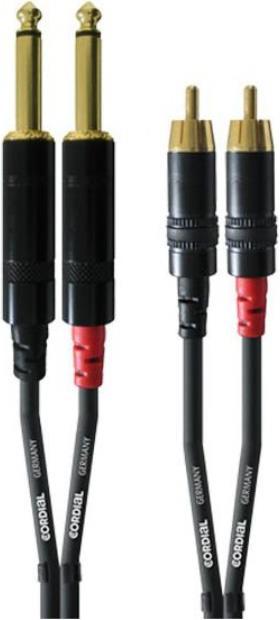 Actual product image Cordial Cfu PC (1.50 m, 6.3mm jack)