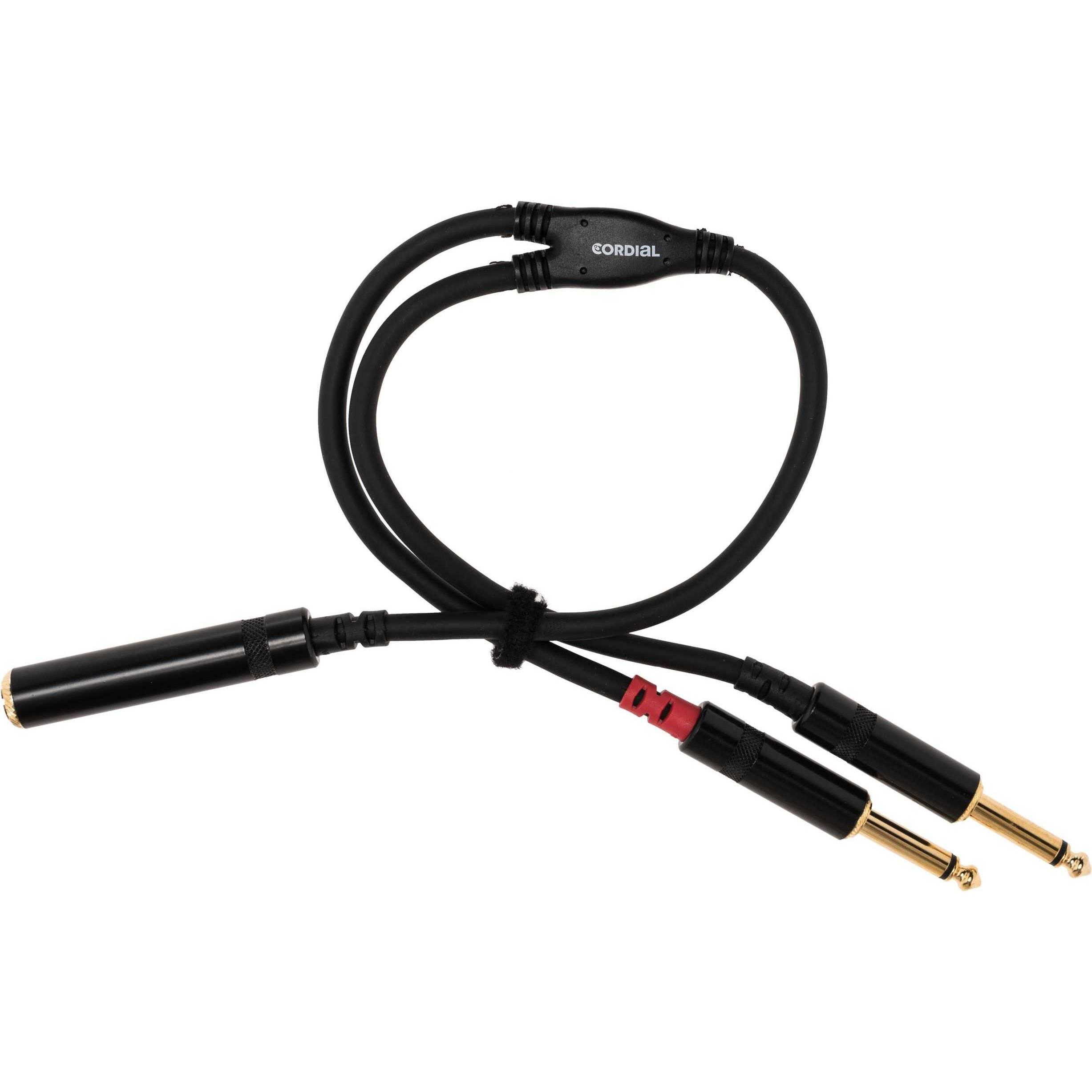 Cordial Cfy Kpp (0.30 m, 6.3mm Klinke (Jack)), Audio Kabel