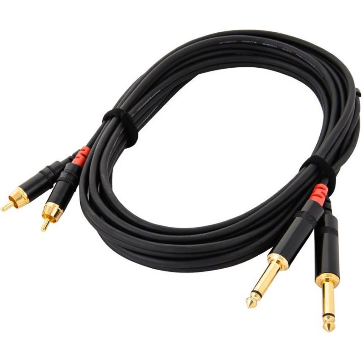 Thumbnail - Cordial Cfu PC (3 m, 6.3mm Klinke (Jack)), Audio Kabel