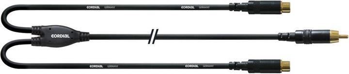 Actual product image Cordial CFY 0.3 CEE - Y-adapter cable / Cinch splitter (0.30 m, Cinch)