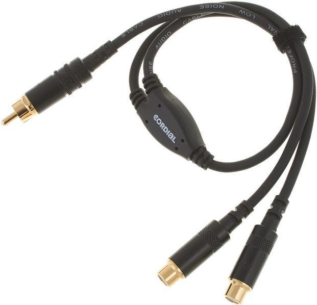 Immagine prodotto Cordial CFY 0,3 CEE - Cavo adattatore a Y / Splitter Cinch (0.30 m, Cinch)