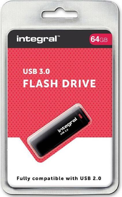 Produktbild BLACK 64GB USB 3.0 (3.1 Gen 1) Typ A Schwarz USB-Stick (64 GB, USB-A)