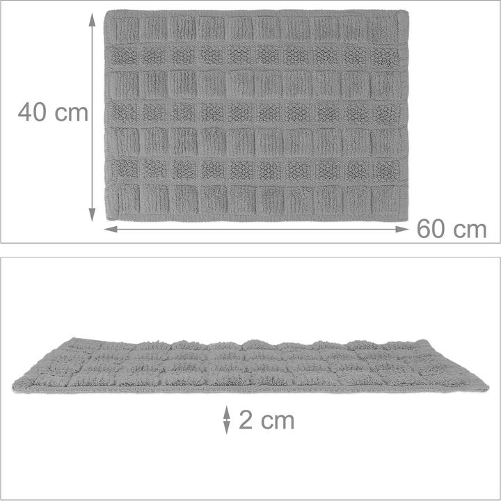 Actual product image Relaxdays Bath Mat (60 x 40 x 2 cm)