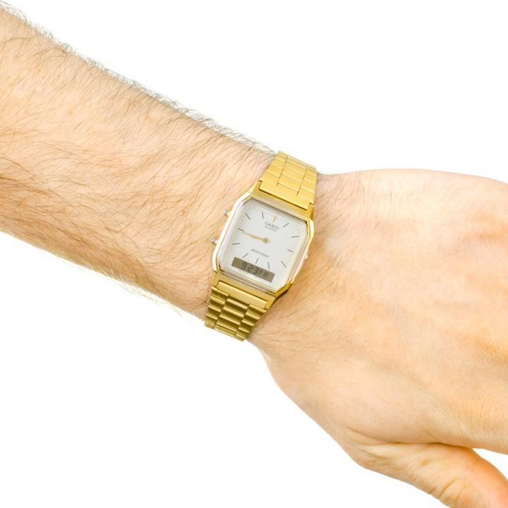 Produktbild Casio Vintage Aq-230ga-9dmqyes (Analoguhr, Digitaluhr, 27.80 mm)