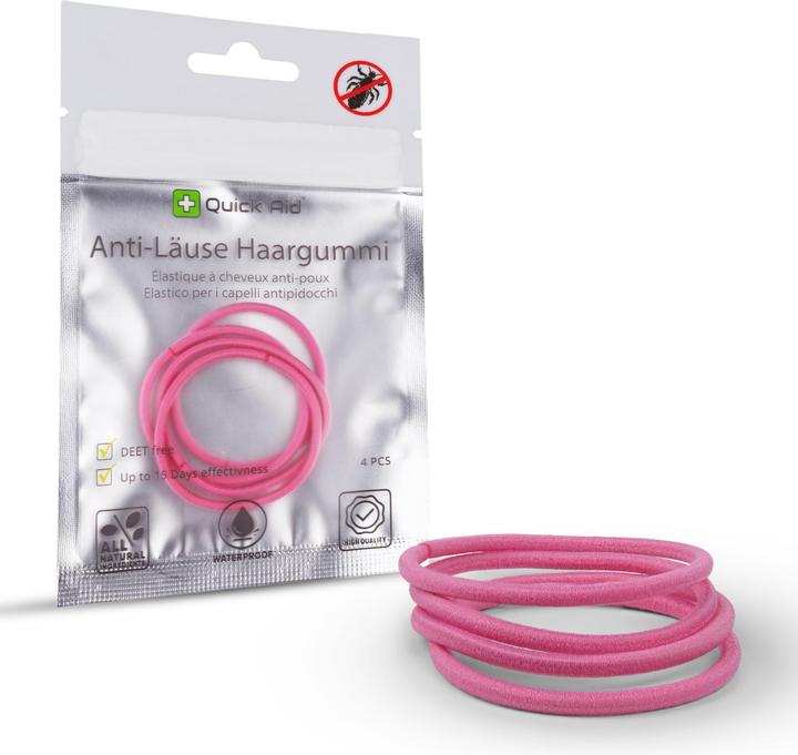 Immagine prodotto Quick Aid Anti Läuse Haargummi (Set)