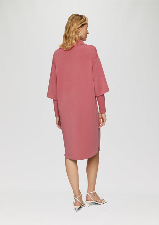 Produktbild S.Oliver Kleid Scuba-Kleid mit Stehkragen und Layering-Detail (48)