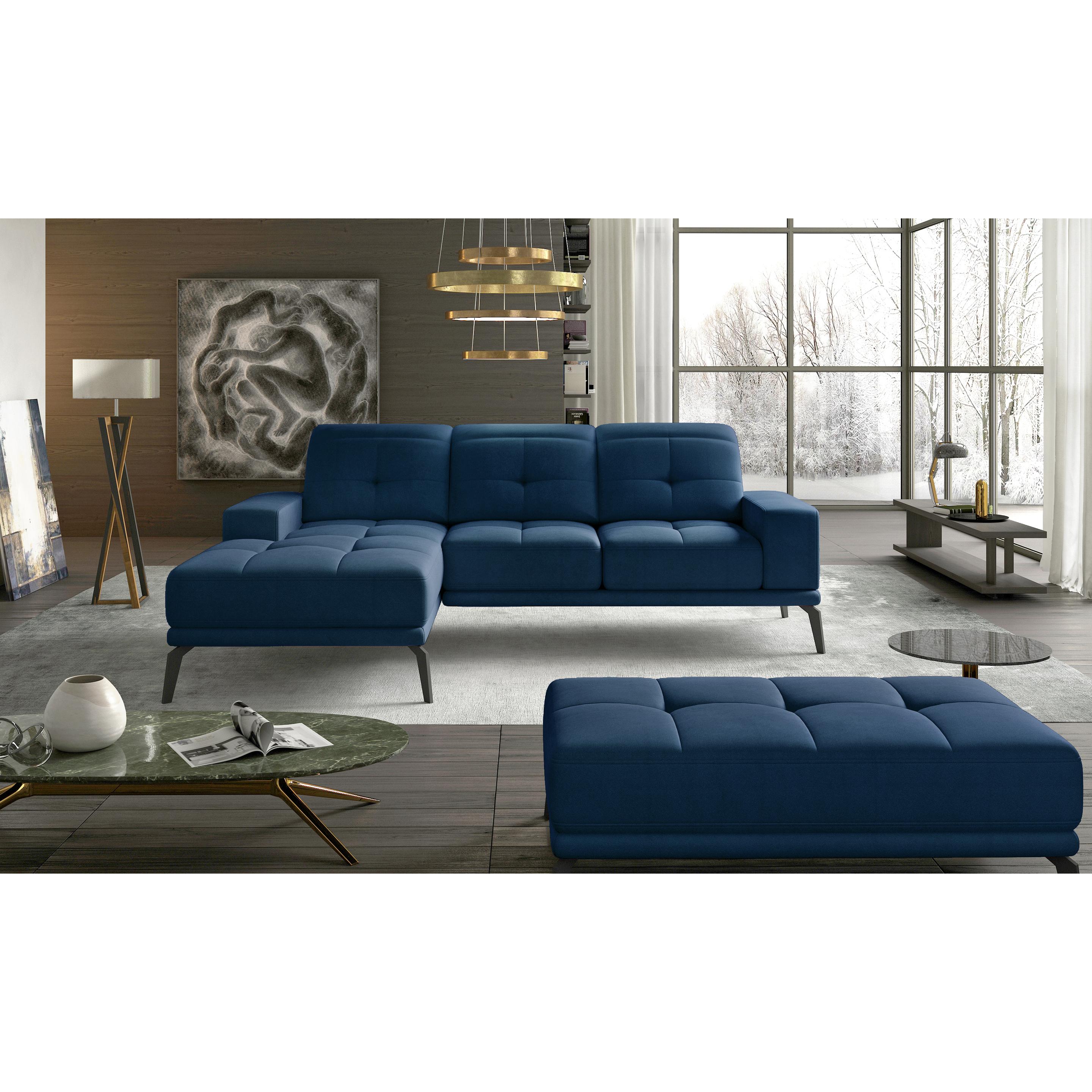 ELTAP, Sofa, Narożnik Torrense + Puf (Ecksofa, 4-Sitzer, Bettsofa)