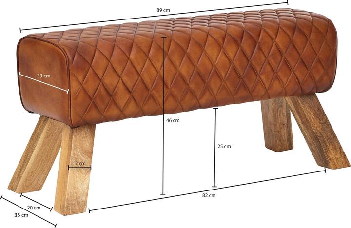 Produktbild FineBuy Turnbank (89 cm)