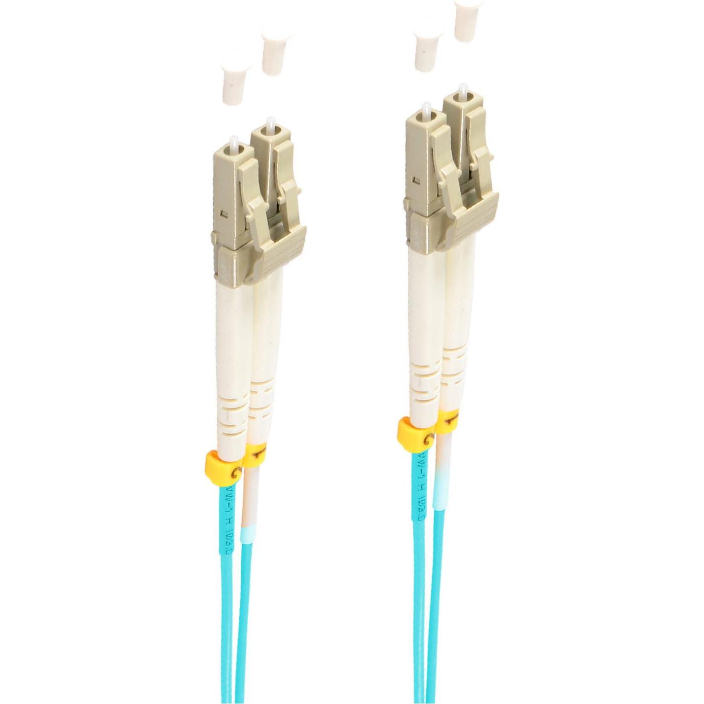 Shiverpeaks -BASIC-S--Duplex Patchkabel LC/LC 50/125µ, OM3, aqua, 3,0m (3 m), Netzwerkkabel