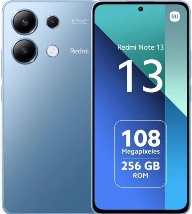 Produktbild Xiaomi Redmi Note 13 (256 GB, Ice Blue, 6.67", Hybrid Dual SIM, 108 Mpx, 4G)