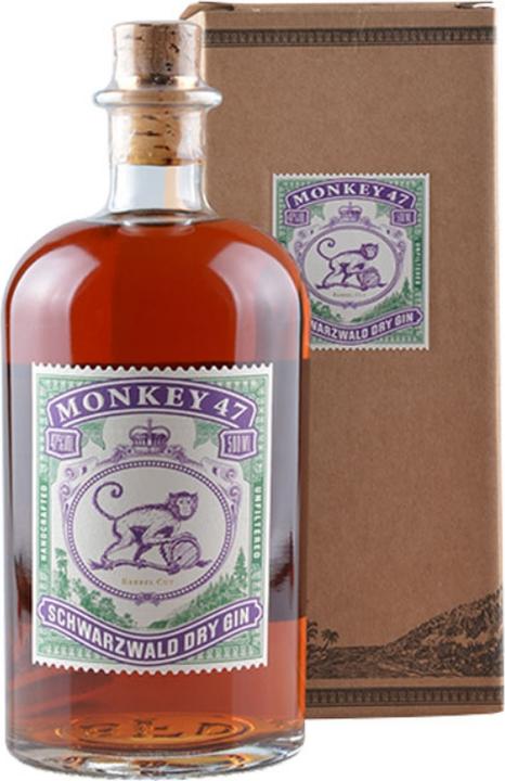 Produktbild Monkey 47 Schwarzwald Dry Gin Barrel's Cut (1 x 50 cl)