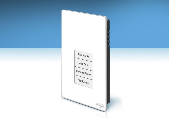 Produktbild Auerswald TFS-Dialog 400 weiss Sprechanlagen-System für a/b-Schnittstellen mit eleganter Glassfront