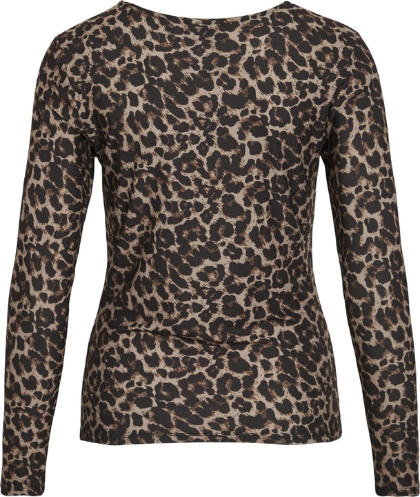 Actual product image Vila Leoprint top with long sleeves (S)