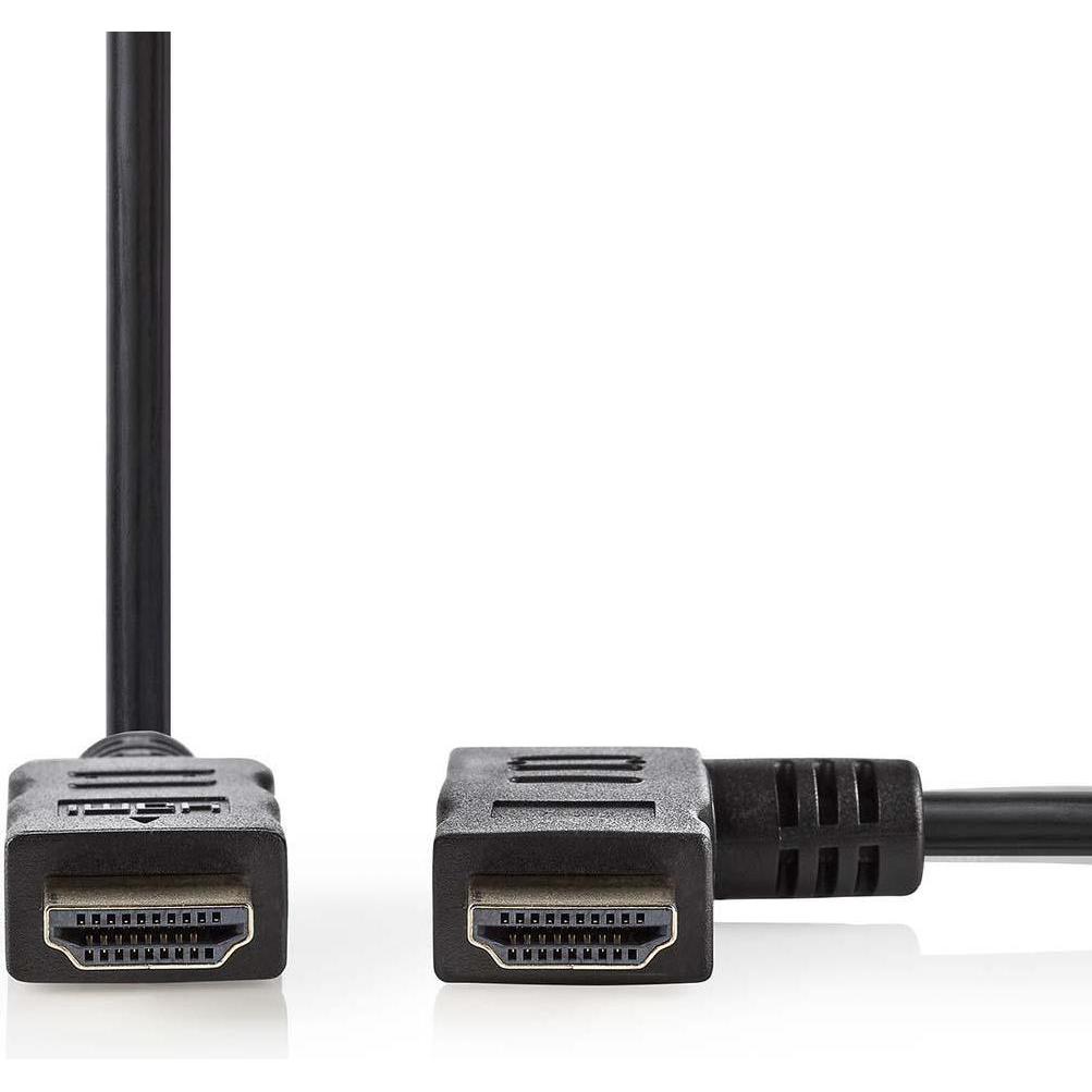 Thumbnail - Nedis Videokabel, rechts abgewinkelt, HDMI Stecker (1.50 m, HDMI), Video Kabel