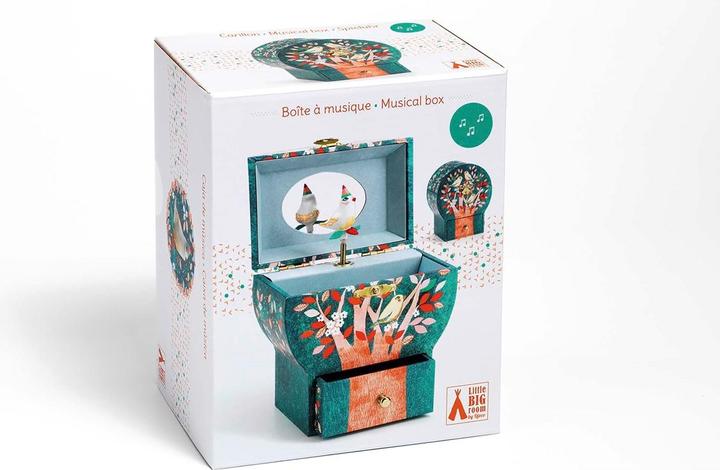 Image du produit Djeco Boîte à musique oiseau
