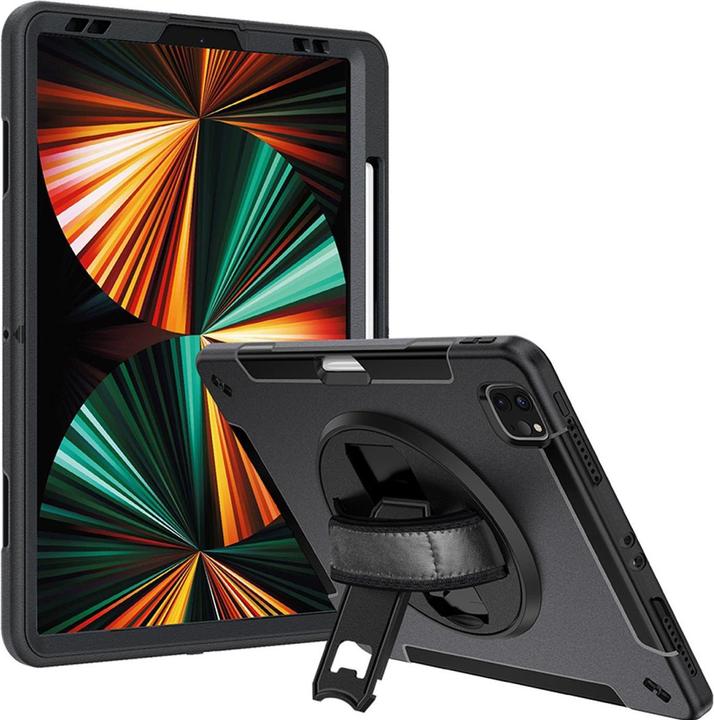 Produktbild 4smarts Rugged Grip Case (iPad Pro 12.9 2018 (3. Gen), iPad Pro 12.9 2020 (4. Gen), iPad Pro 12.9 2021 (5. Gen), iPad Pro 12.9 2022 (6. Gen))