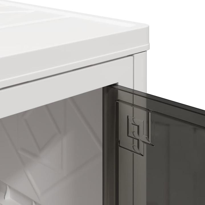 Actual product image vidaXL Storage box with wheels Stackable 4-tier 28 L (28 l)