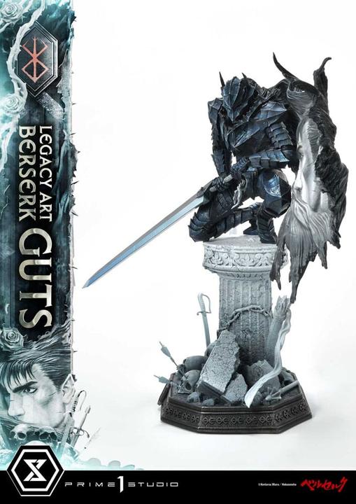 Actual product image Prime 1 Studio Berserk Legacy Art Kentaro Miura Statue statuette 1/6 Guts 45 cm