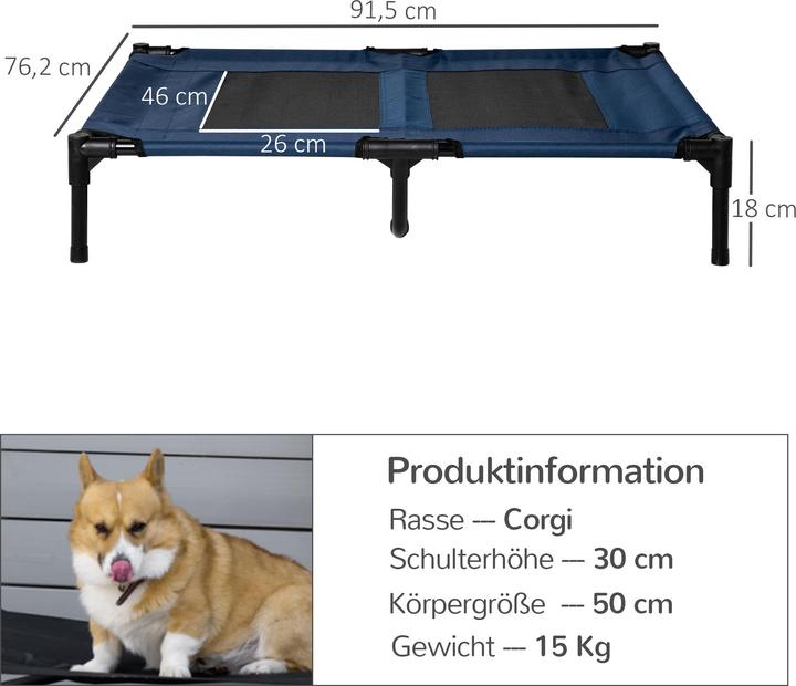 Actual product image PawHut Dog couch with breathable cover (Dog)