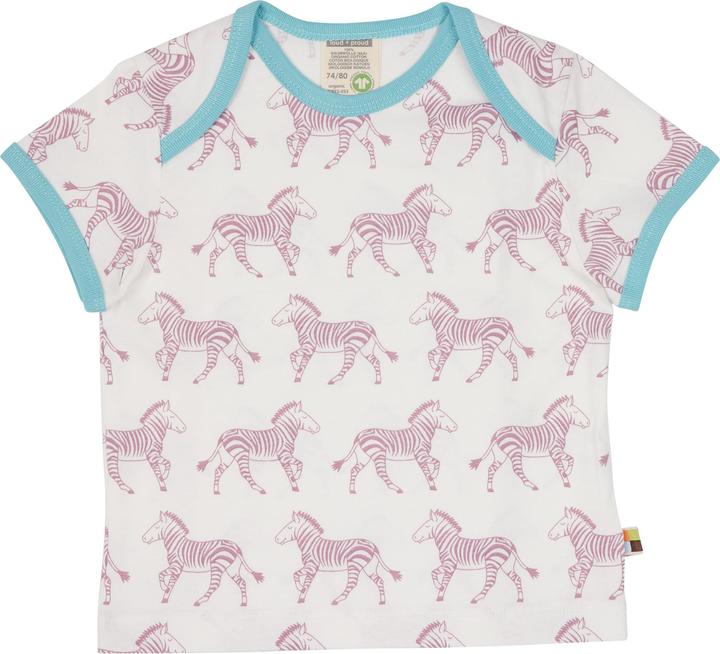 Actual product image loud + proud T-Shirt Print Zebra Aster (92)