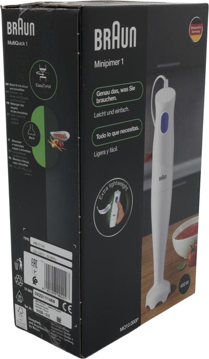 Actual product image Braun MQ10.000P hand blender