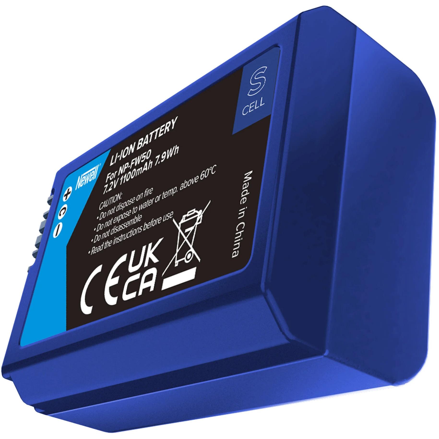Newell battery SupraCell Sony NP-FW50, Kamera Stromversorgung