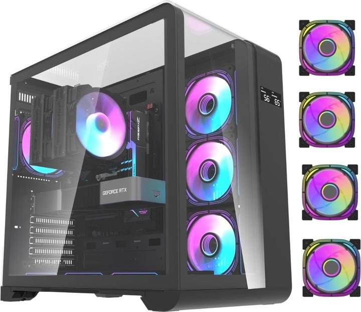 Actual product image Darkflash Tech TH285 (ATX, ITX, mATX)