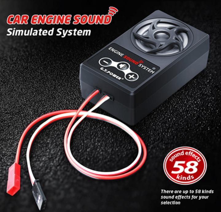 Actual product image G.T. Power Real Car Engine Sound Simulator for RC Cars