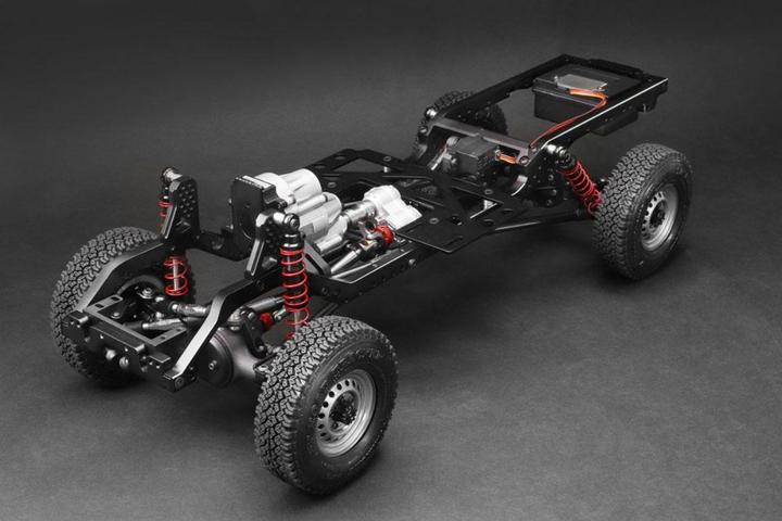 Actual product image Boom Racing BRX01 Chassis Kit 1/10 with Killerbody LC70 Hard Body Kit Set (Kit)