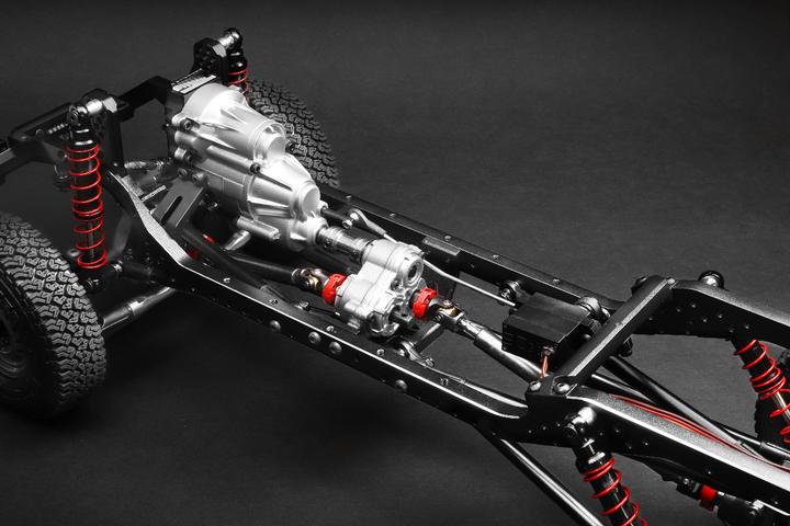 Actual product image Boom Racing BRX01 Chassis Kit 1/10 with Killerbody LC70 Hard Body Kit Set (Kit)