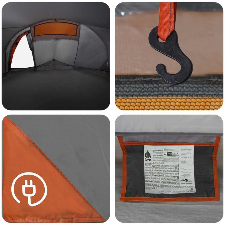 Produktbild vidaXL Trekkingzelt (1.75 kg, 2 Personen)