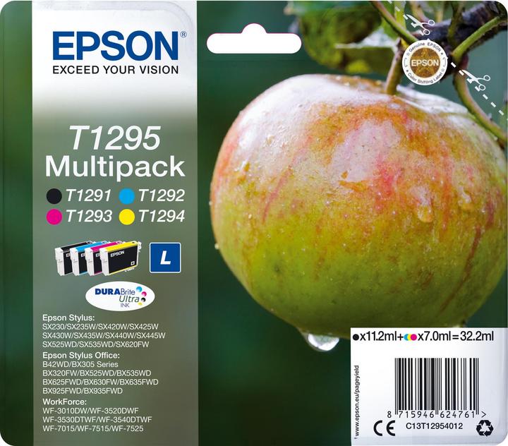 Produktbild Epson T1295 (BK, C, M, Y)