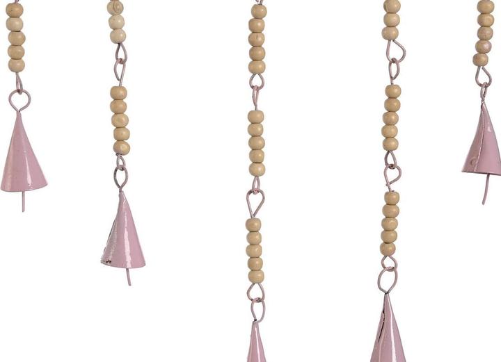Produktbild Esprit Dekoration zum Aufhängen Home Blau Weiss Grau Rosa Eisen Mond Sonne 33 x 1 x 77 cm (4 Stück) (4 -teilig)